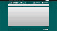 Desktop Screenshot of martynbennett.com